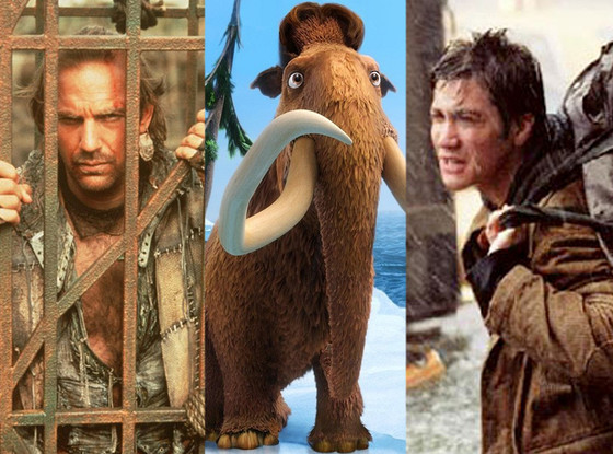 Waterworld, Kevin Costner, Ice Age: Continental Drift, The Day After Tomorrow, Jake Gyllenhaal Waterworld, Kevin Costner, Ice Age: Continental Drift, The Day After Tomorrow, Jake Gyllenhaal